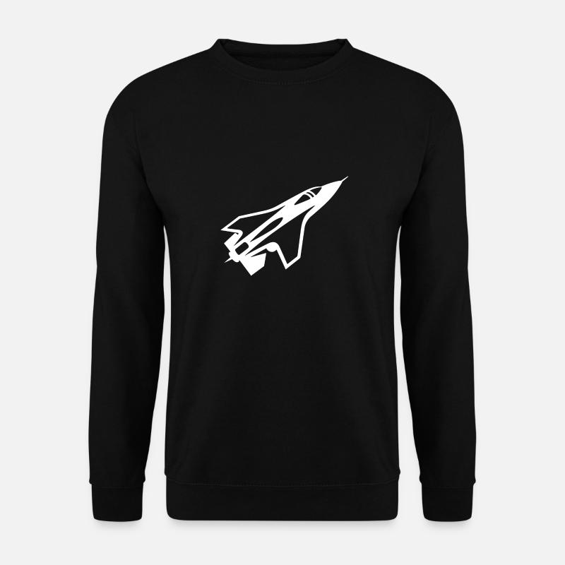 Fighter aircraft - Unisex Sweatshirt - black