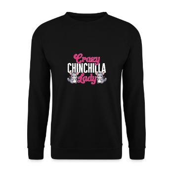 Chinchilla - Sweat-shirt Unisexe - noir - Devant - Alina (178cm) & Michal (187cm)