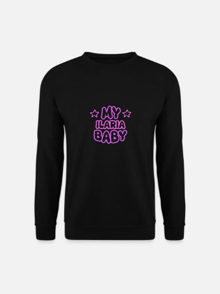First name Ilaria - Unisex Sweatshirt - black