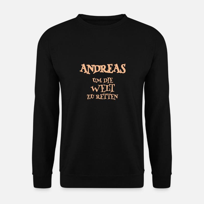 Helfer Andreas - Unisex Pullover - Schwarz