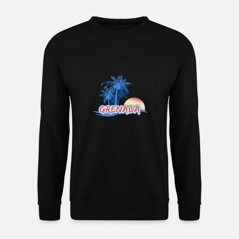 Strand Grenada - Unisex Pullover - Schwarz