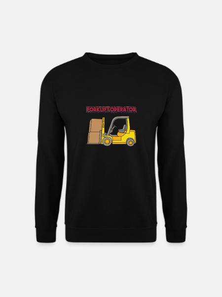 Forklift driver - Unisex Sweatshirt - black