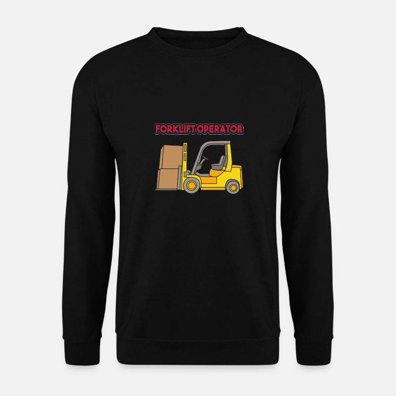Forklift driver - Unisex Sweatshirt - black