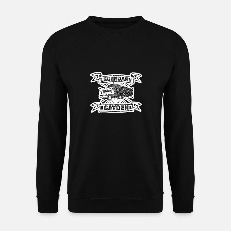 Cayden comme prénom - Sweat-shirt Unisexe - noir