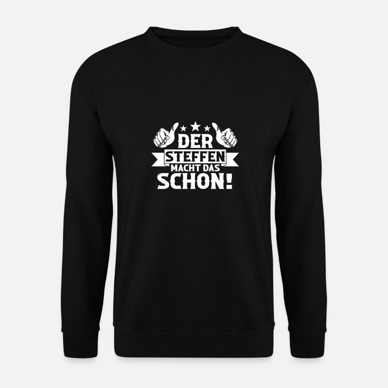 Steffen - Unisex Pullover - Schwarz