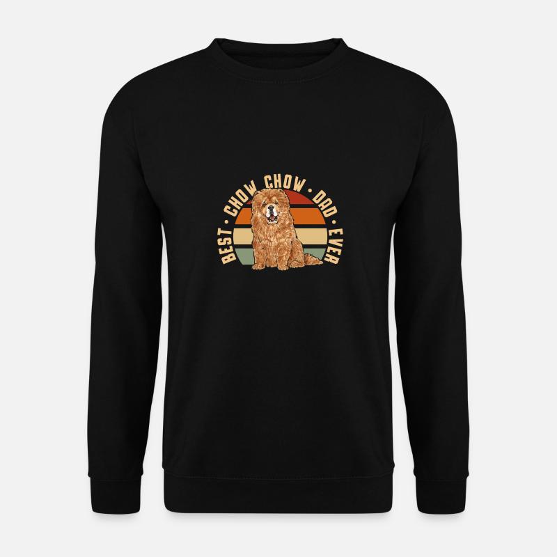 Chow Chow Chien - Sweat-shirt Unisexe - noir
