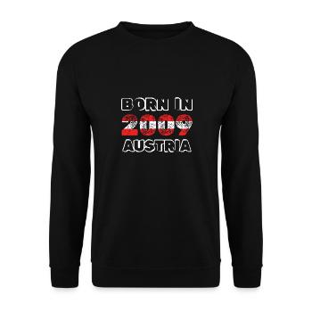 Austria 2009 - Unisex Sweatshirt - black - Front - Alina (178cm) & Michal (187cm)