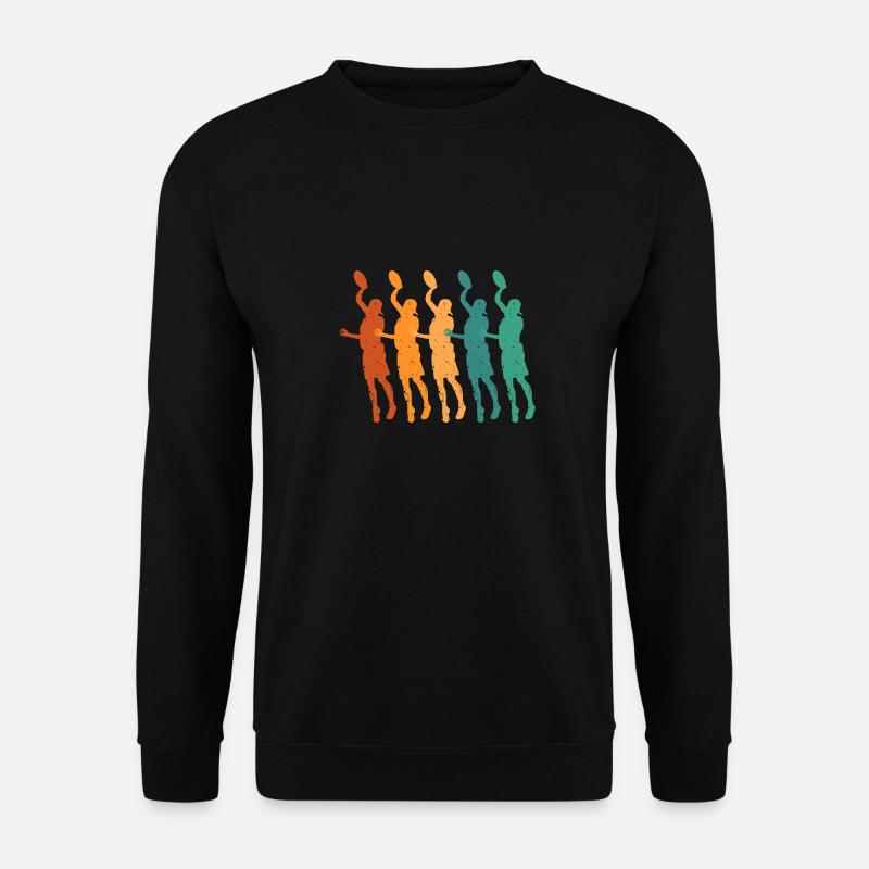 Ultimate Frisbee Throwing Disc - Unisex Sweatshirt - black