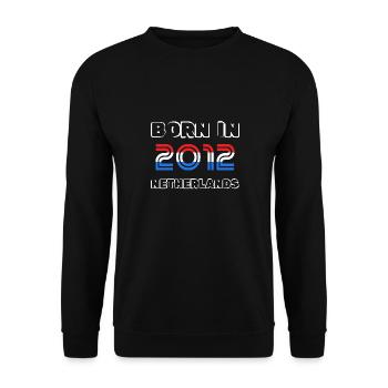 Année : 2012 - Sweat-shirt Unisexe - noir - Devant - Alina (178cm) & Michal (187cm)