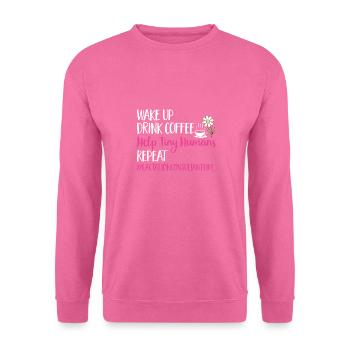 Lactation Consultant IBCLC - Unisex Sweatshirt - pink - Front