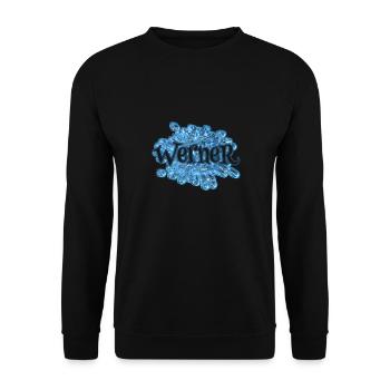 Werner Werner - Unisex Pullover - Schwarz - Vorne - Alina (178cm) & Michal (187cm)