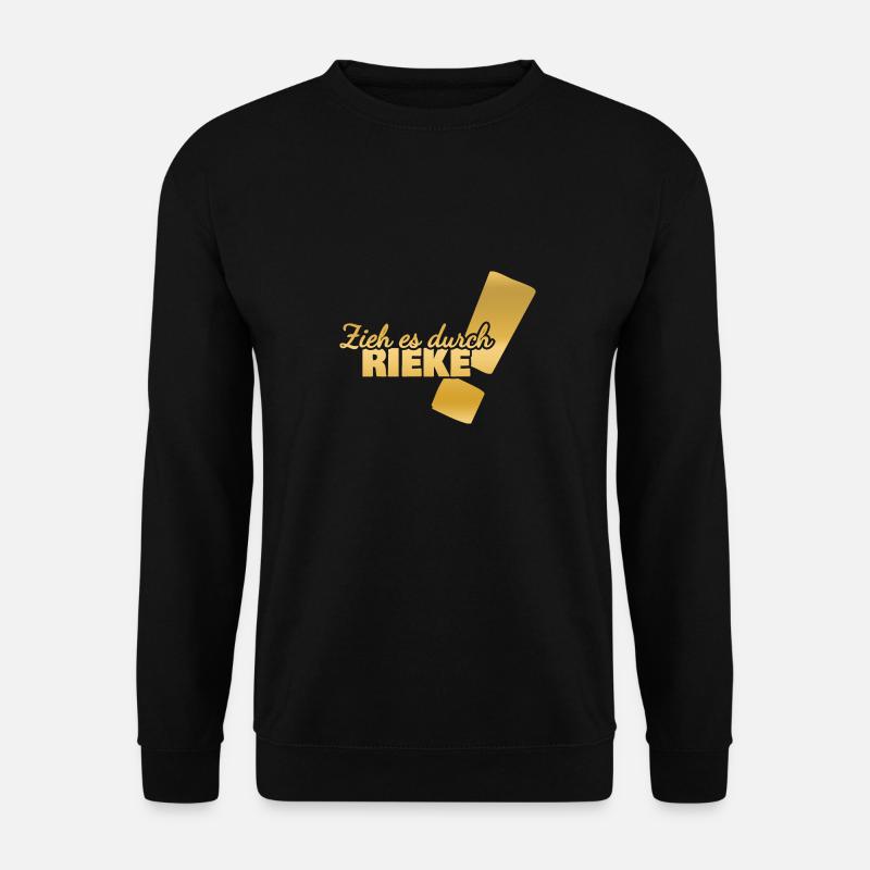 Rieke - Unisex Pullover - Schwarz