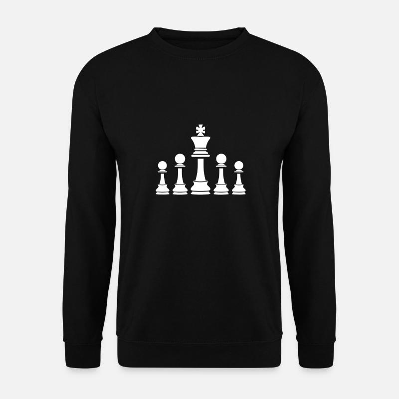 Schachspiele - Unisex Pullover - Schwarz