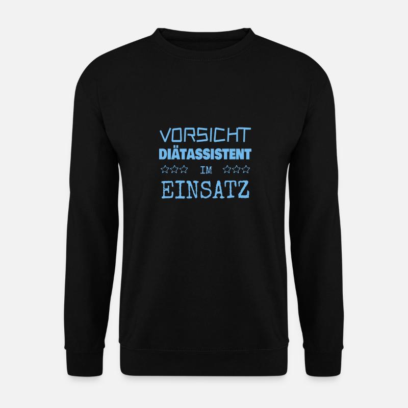 Diätassistent als Berufung - Unisex Pullover - Schwarz