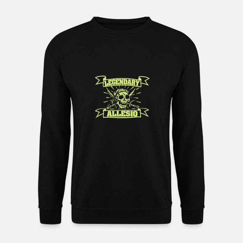 Gift for Allesio - Unisex Sweatshirt - black