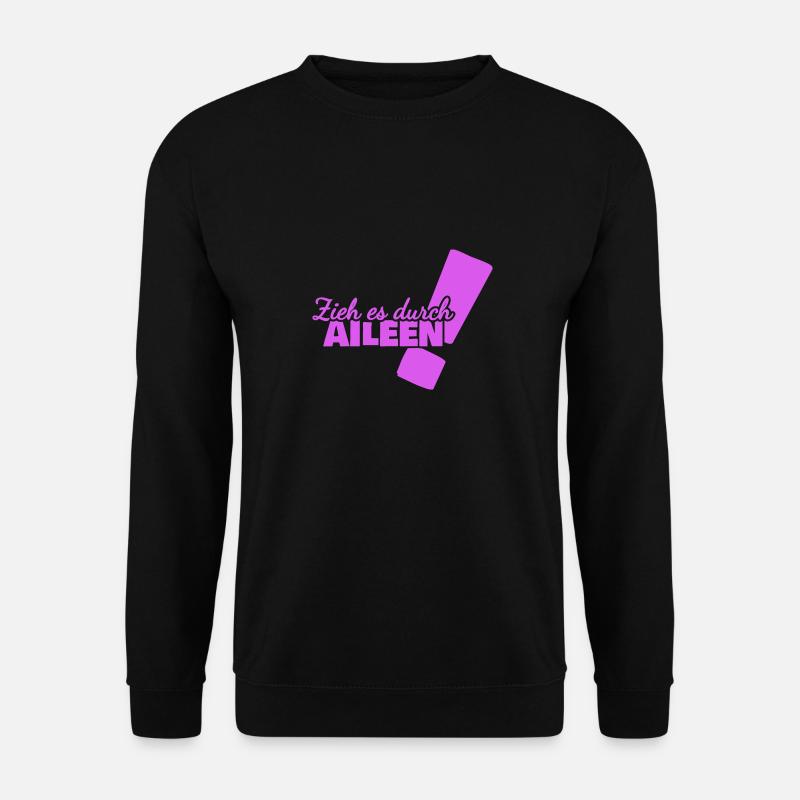 First name Aileen - Unisex Sweatshirt - black