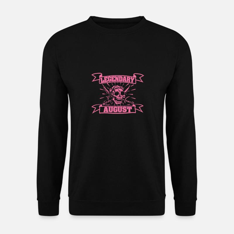 August als Fasching - Unisex Pullover - Schwarz