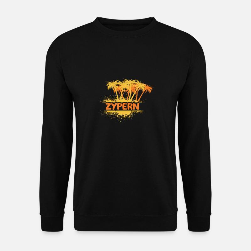 Party Zypern - Unisex Pullover - Schwarz