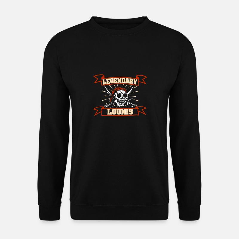 Gift for Lounis - Unisex Sweatshirt - black