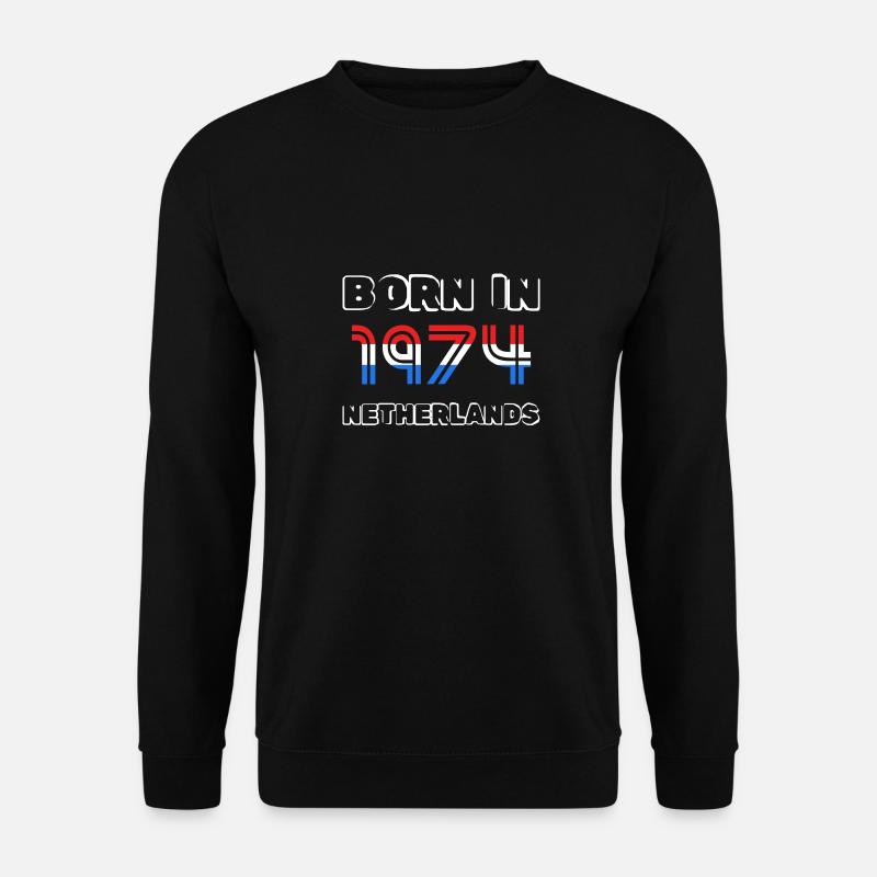 Pays-Bas 1974 - Sweat-shirt Unisexe - noir