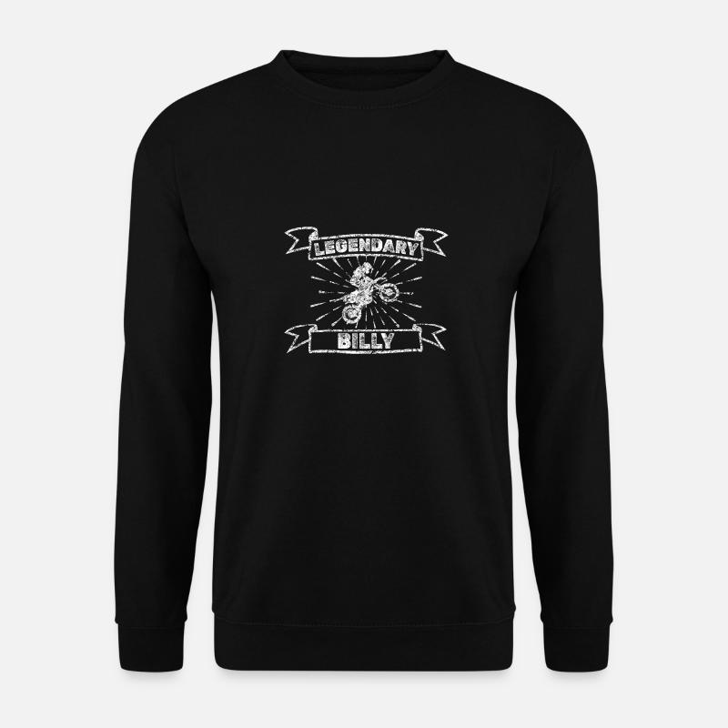 Motorcycle Billy - Unisex Sweatshirt - black
