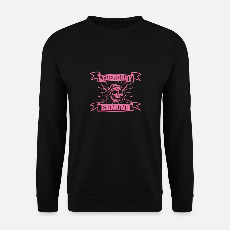 Edmund als Fasching - Unisex Pullover - Schwarz