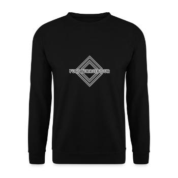 Window cleaner as a job - Unisex Sweatshirt - black - Front - Alina (178cm) & Michal (187cm)