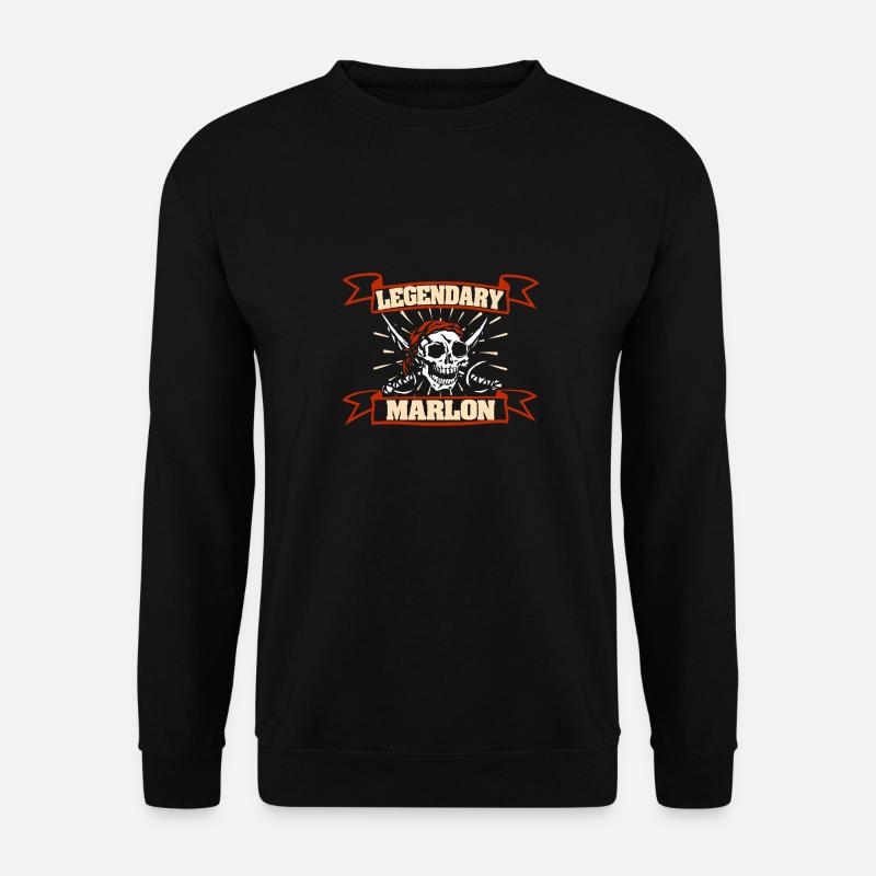 Marlon - Unisex Sweatshirt - black