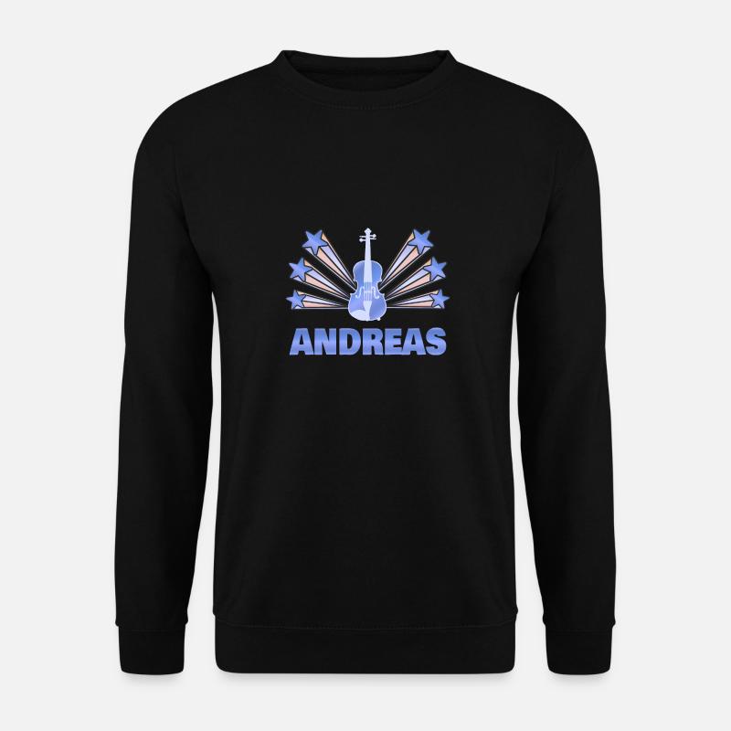 Musikinstrument Andreas - Unisex Pullover - Schwarz