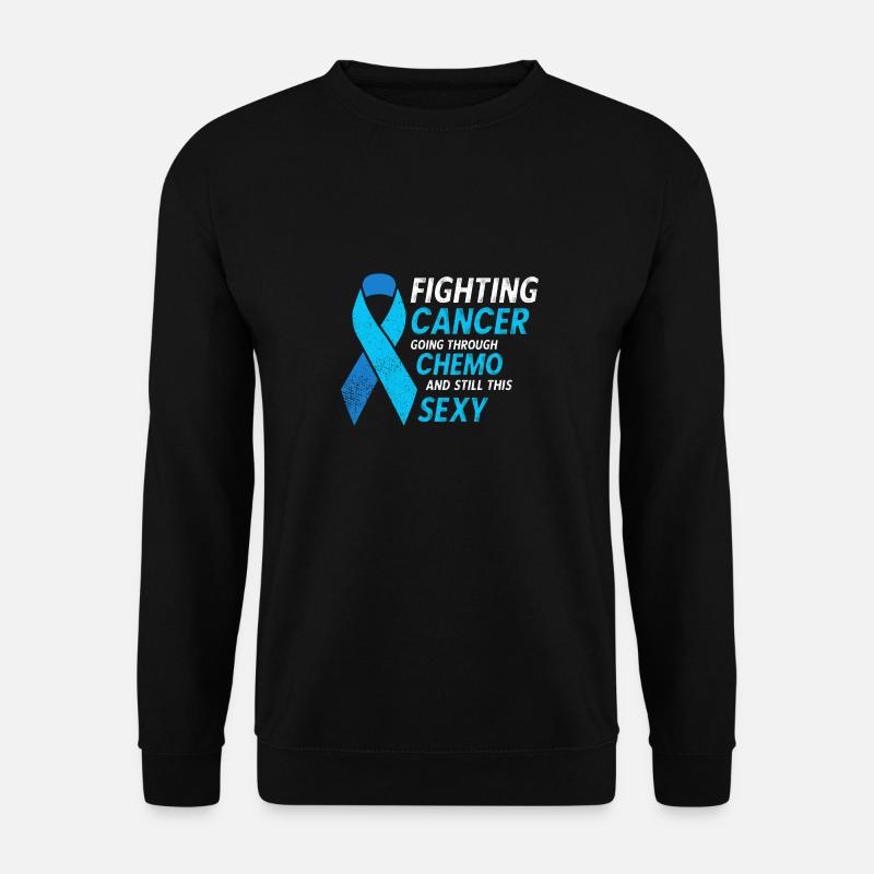 Bekämpfung des Bewusstseins für Prostatakrebs - Unisex Pullover - Schwarz