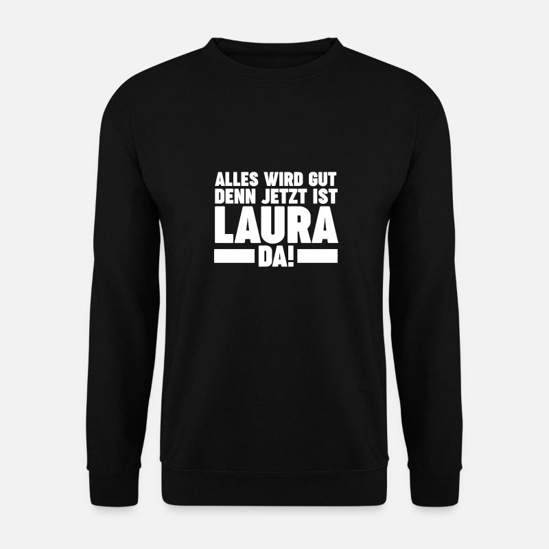 Laura - Unisex Pullover - Schwarz