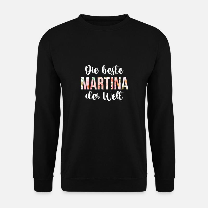 Martina - Unisex Pullover - Schwarz
