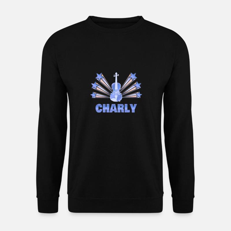 Violin Charly - Unisex Sweatshirt - black