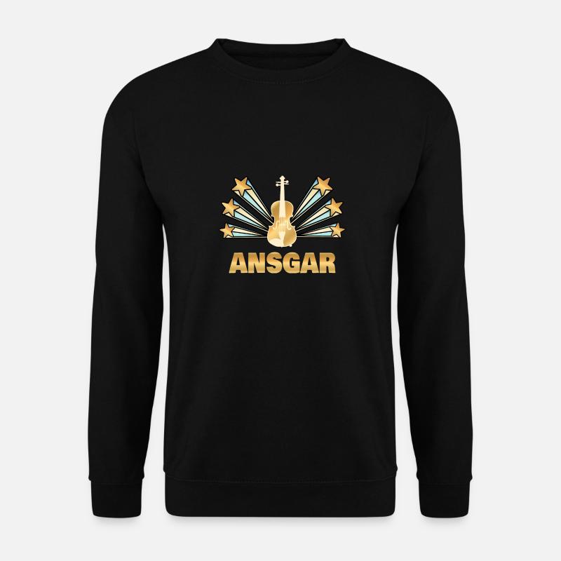 Musical Instrument Ansgar - Unisex Sweatshirt - black