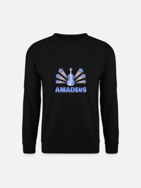 Geschenk für Amadeus - Unisex Pullover - Schwarz