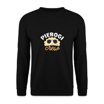 Pierogi polonais - Sweat-shirt Unisexe - noir - Devant - Alina (178cm) & Michal (187cm)