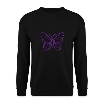 Sensibilisation à la maladie d’Alzheimer - Sweat-shirt Unisexe - noir - Devant - Alina (178cm) & Michal (187cm)