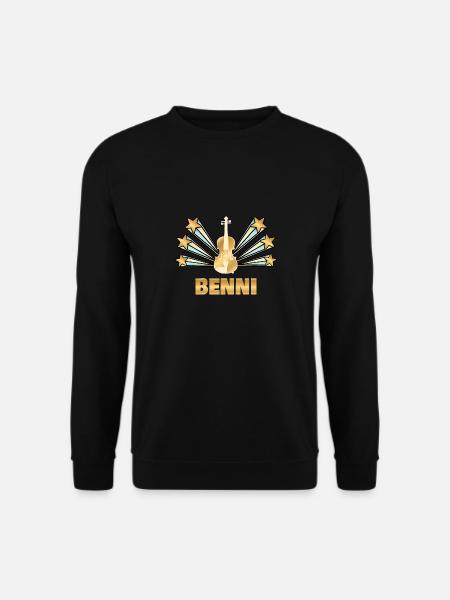 Musical instrument Benni - Unisex Sweatshirt - black
