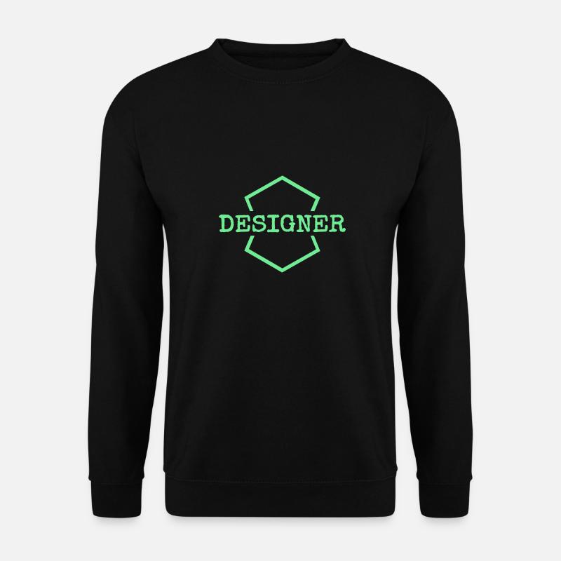 Arbeit Designer - Unisex Pullover - Schwarz