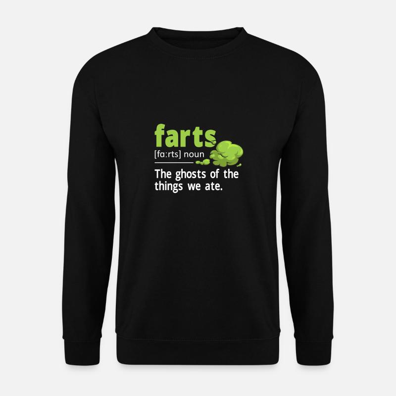 pet pète pète pète - Sweat-shirt Unisexe - noir