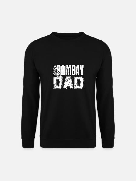 Bombay Bombay Cat Dad - Unisex Sweatshirt - black