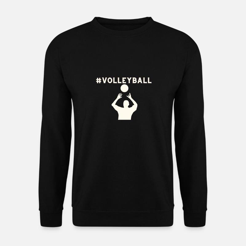 volleyball - Unisex Pullover - Schwarz