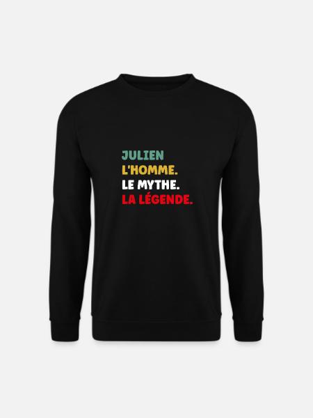 julien - Sweat-shirt Unisexe - noir
