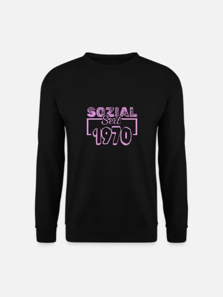 seit 1970 - Unisex Pullover - Schwarz
