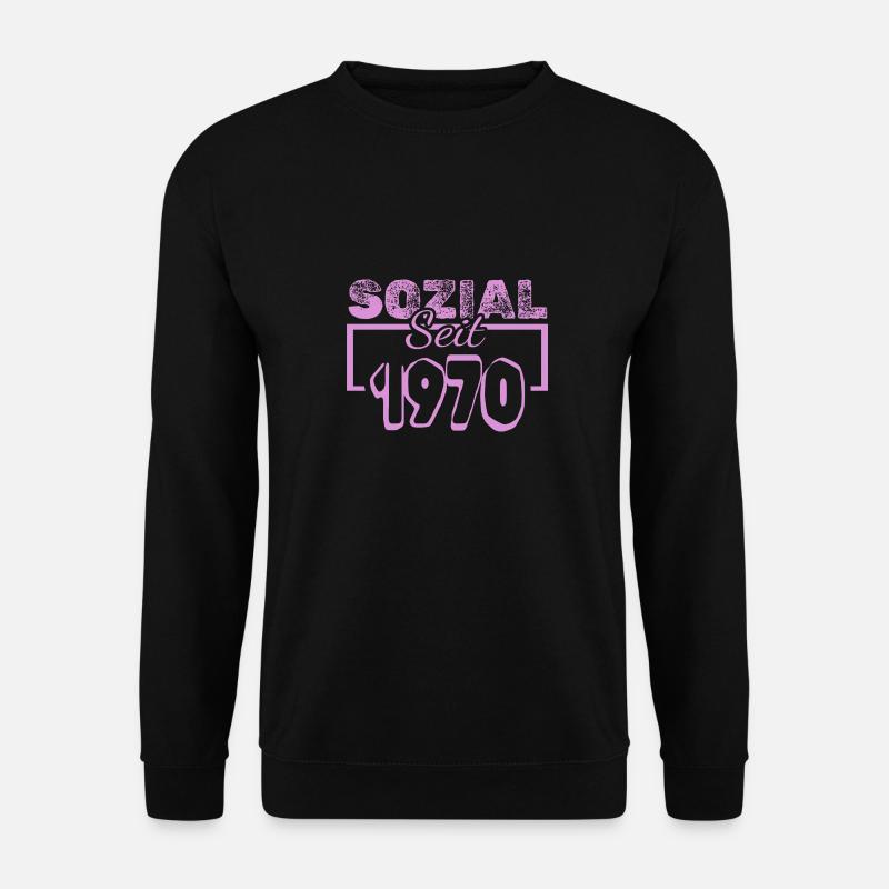 seit 1970 - Unisex Pullover - Schwarz