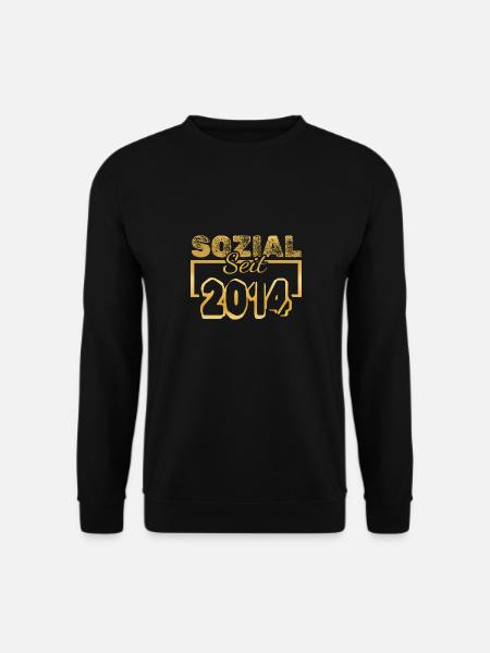 Sozialarbeiter 2014 - Unisex Pullover - Schwarz
