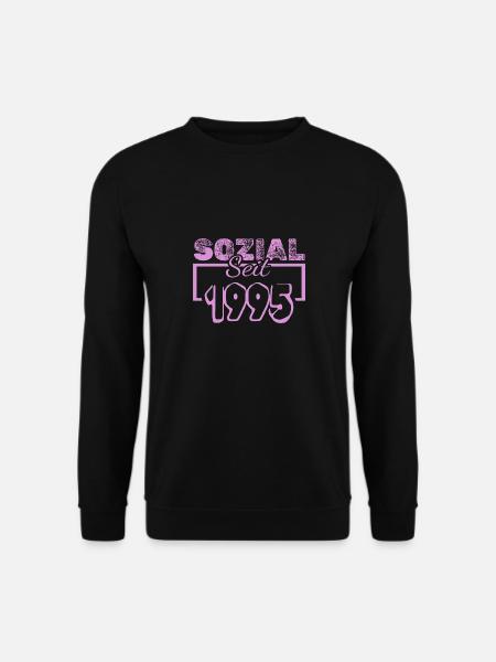 Jahr 1995 - Unisex Pullover - Schwarz