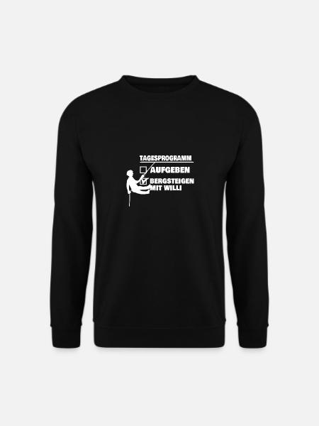 Vorname Willi - Unisex Pullover - Schwarz