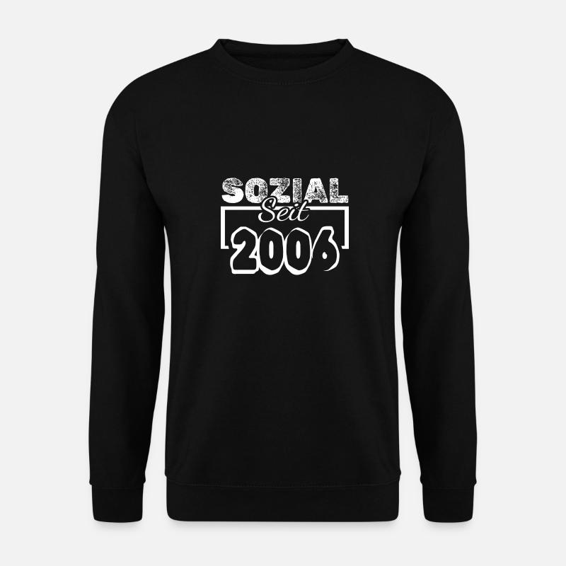 Sozial 2006 - Unisex Pullover - Schwarz