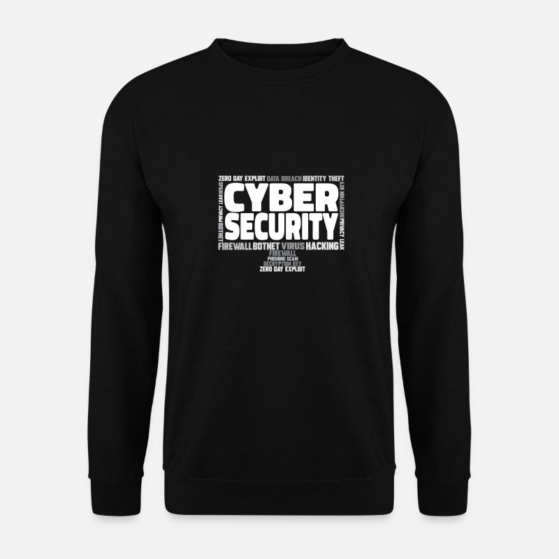 Cybersecurity Hacker IT-Sicherheit - Unisex Pullover - Schwarz